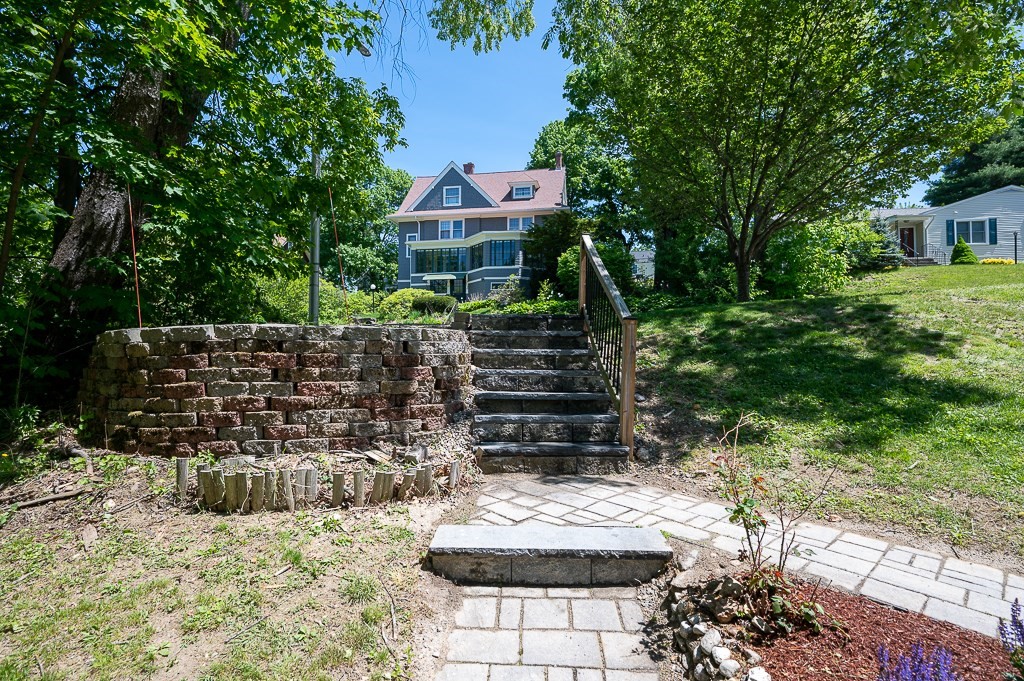 10 Maplewood Road Worcester, MA 01602 - Photo 5 of 24 a front view of a house with a yard