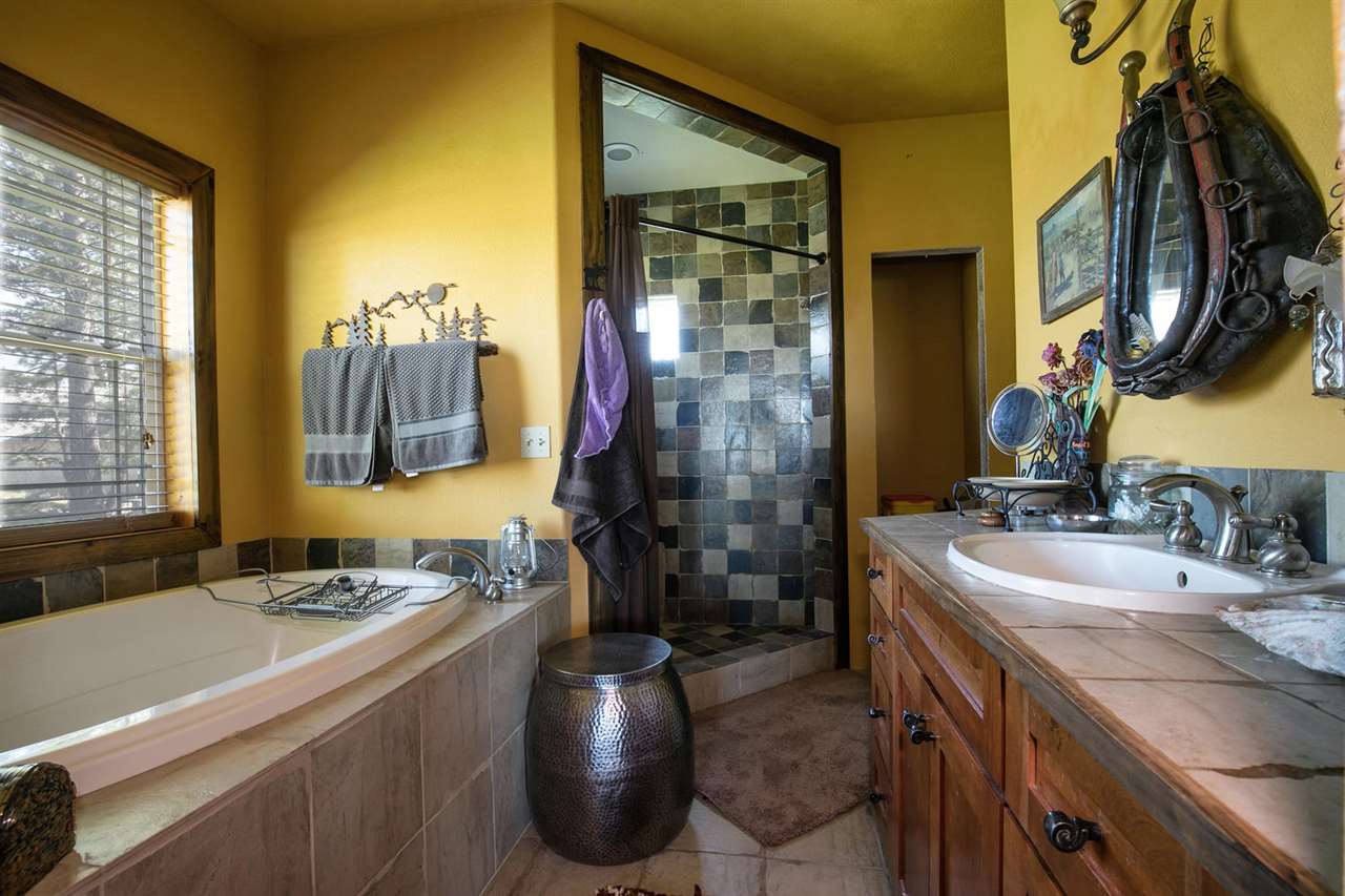 21040 Highway 89 Calpine, CA 96124 - Photo 10 of 21 a bathroom with a tub sink and mirror