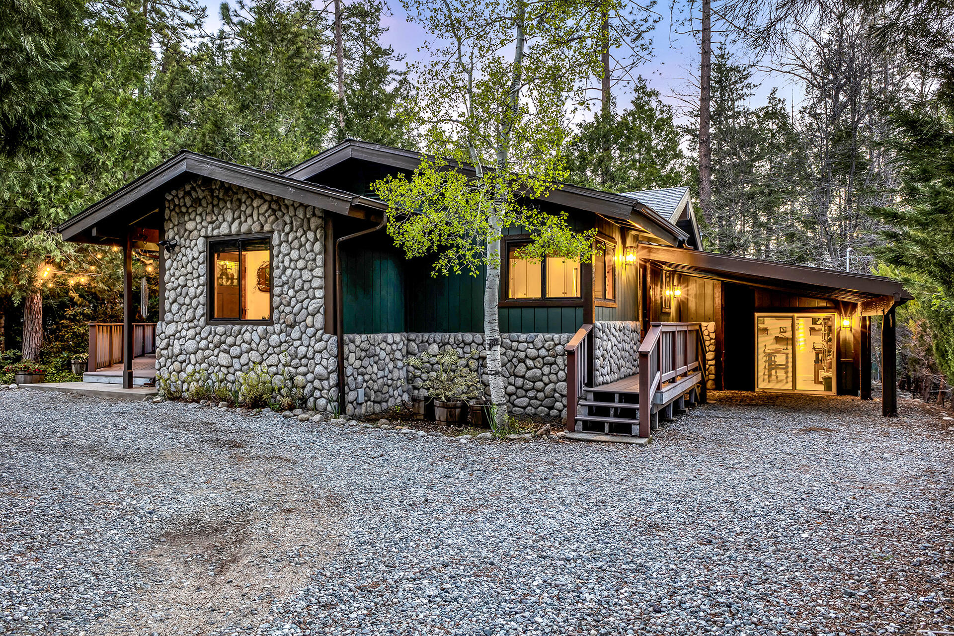 54580 Reed Lane Idyllwild, CA 92549 - Photo 94 of 101 a front view of a house with a yard