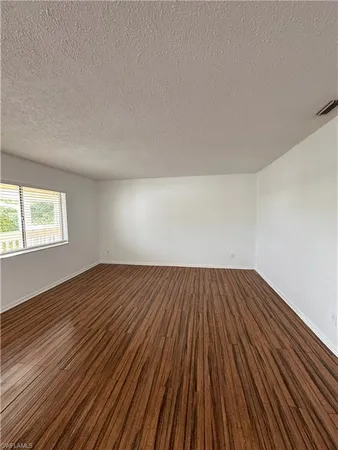 a view of wooden floor in a room