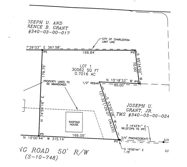 554 Fleming Road Charleston, SC 29412 - Photo 6 of 7 Fleming Rd Old Survey