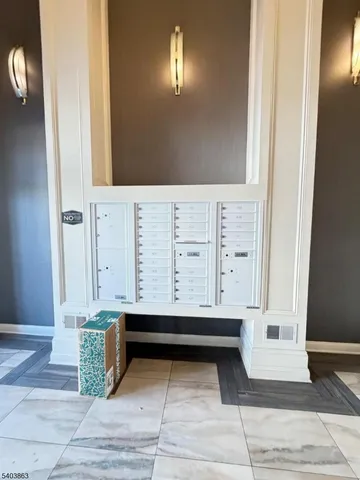 a view of front door of house