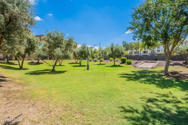 a view of a golf course