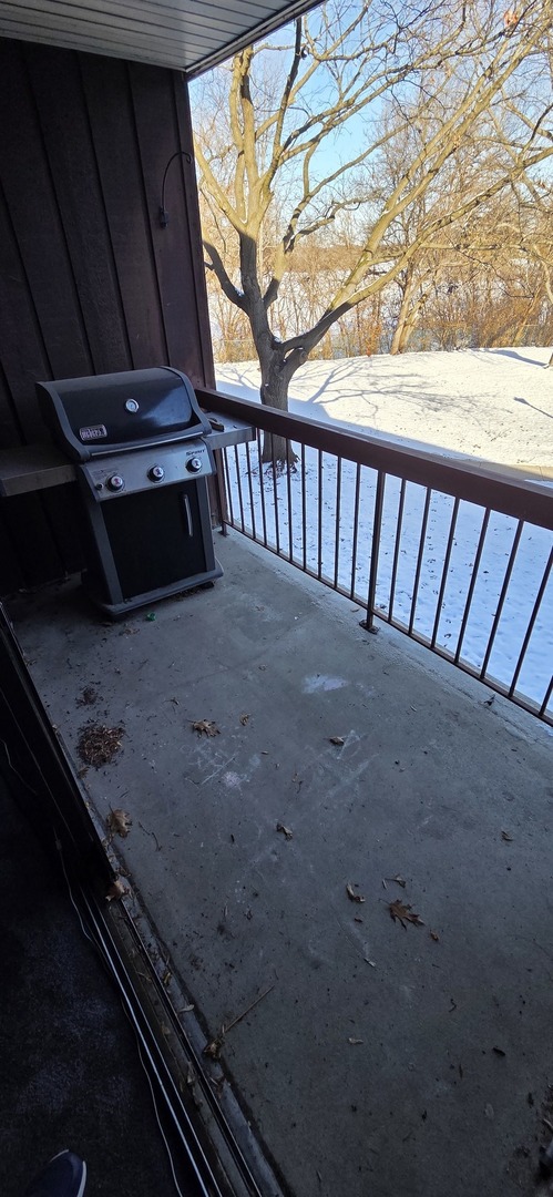 450 Raintree Court, Unit 2M Glen Ellyn, IL 60137 - Photo 17 of 25 a view of a backyard of a house