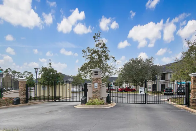 a view of a street with houses