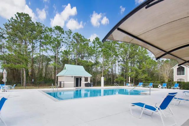 a view of a house with a outdoor space