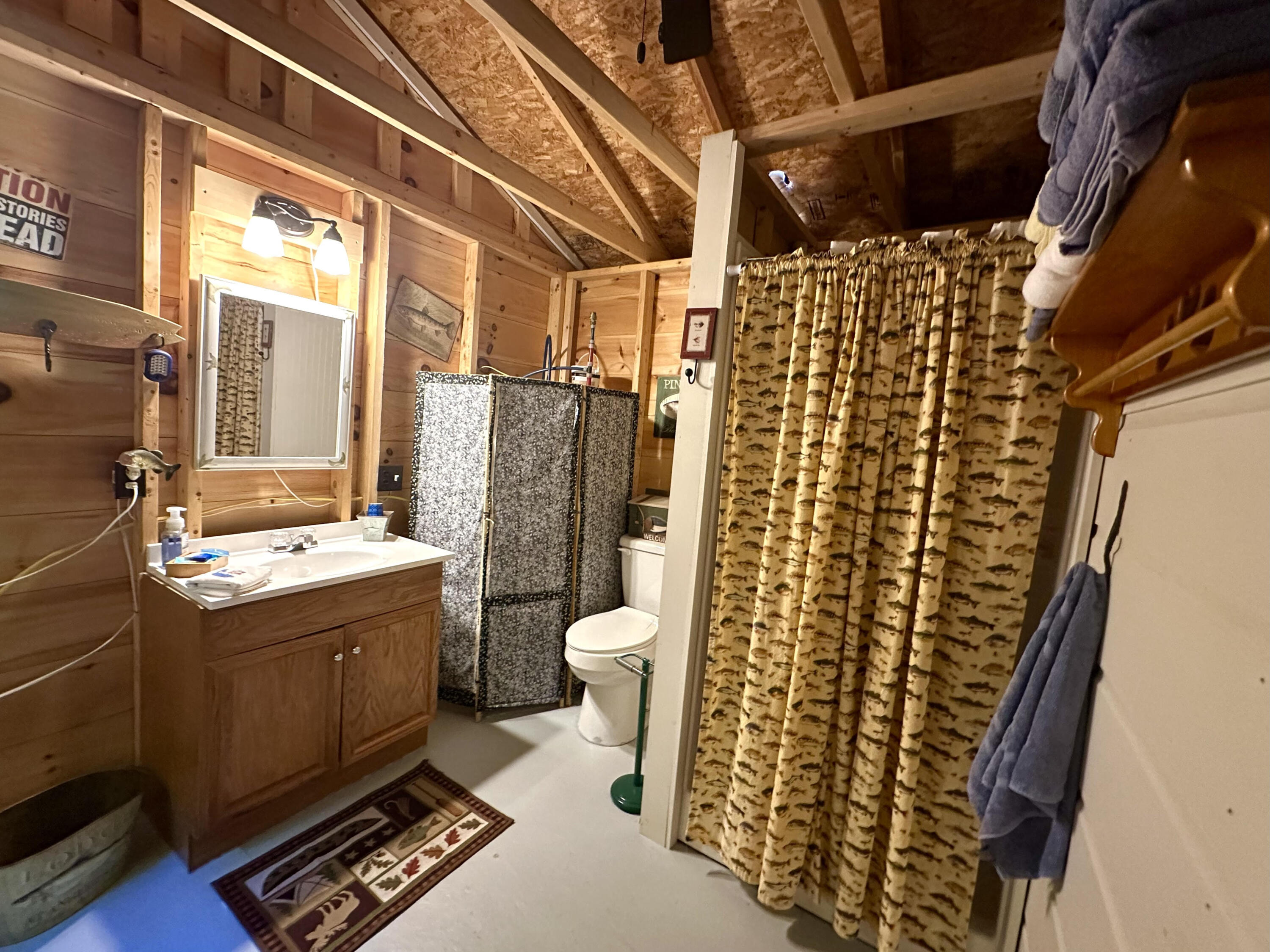 1050 East Plantation Road Blaine, ME 04734 - Photo 34 of 38 bunkhouse bath