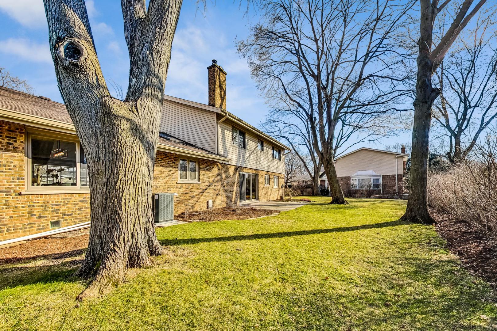 1724 Larkdale Road Northbrook, IL 60062 - Photo 26 of 31 a view of a yard with plants and large trees