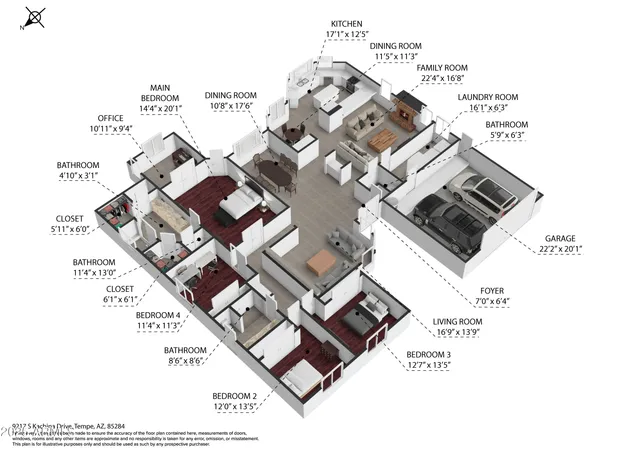 $799,900 | 9217 South Kachina Drive, Tempe, AZ 85284