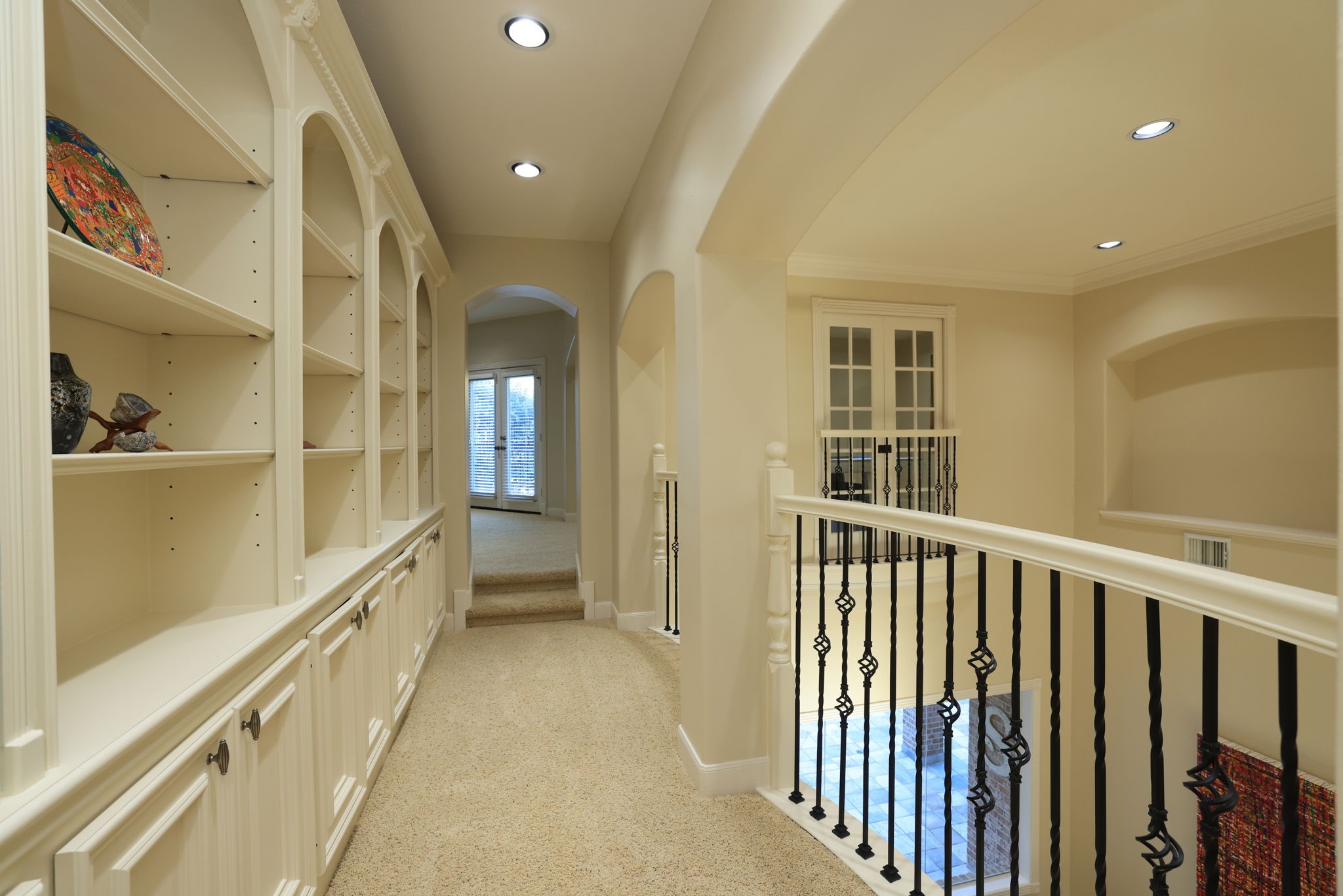 16610 Fern Rock Falls Court Spring, TX 77379 - Photo 29 of 49 a view of hallway with stairs