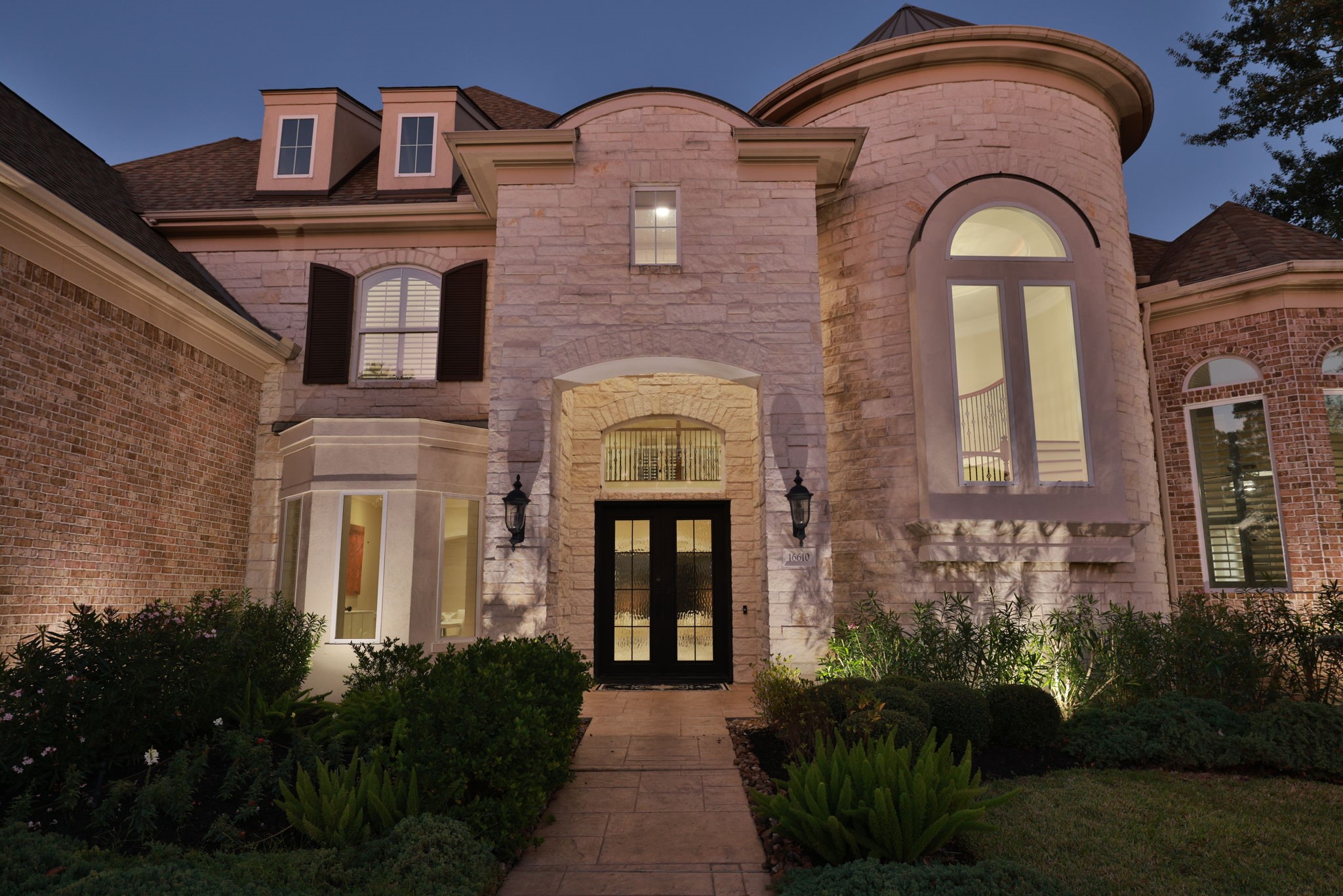 16610 Fern Rock Falls Court Spring, TX 77379 - Photo 5 of 49 a front view of a house