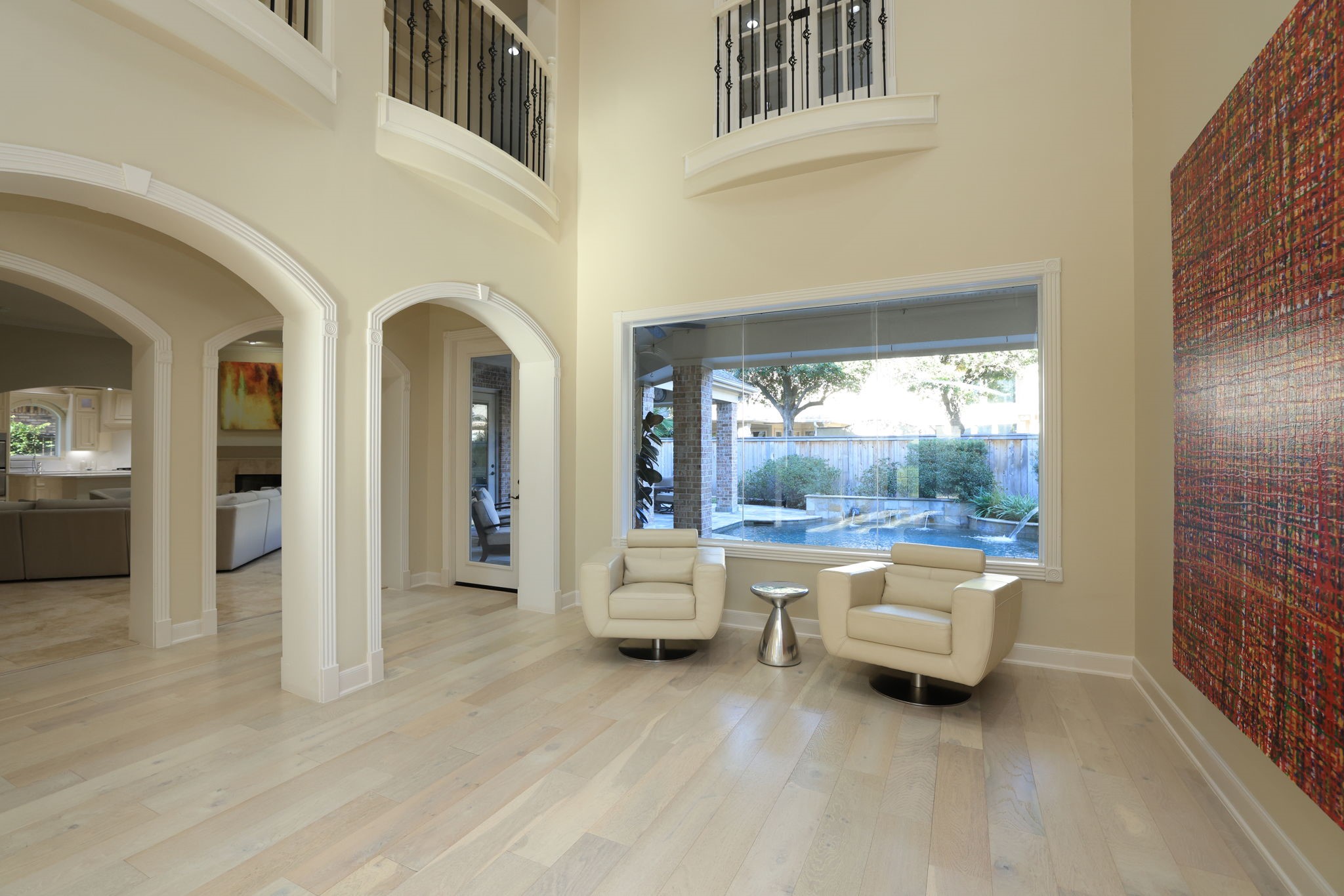 16610 Fern Rock Falls Court Spring, TX 77379 - Photo 49 of 49 a living room with furniture and a large window