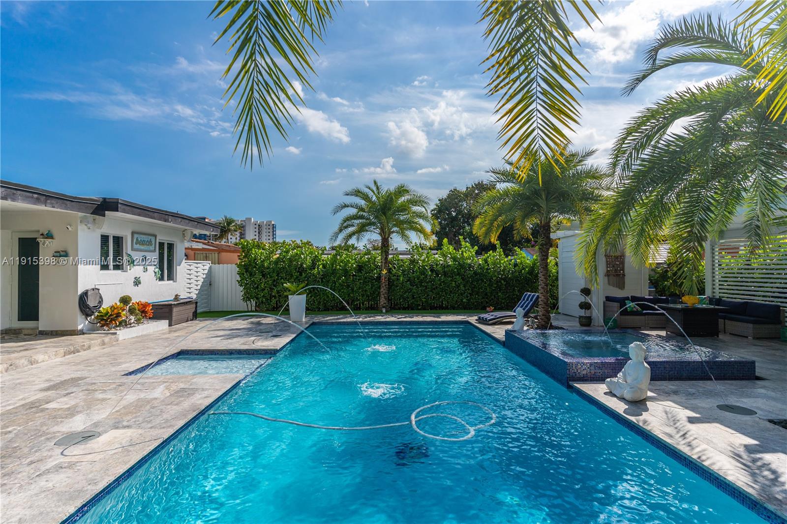 444 Southwest 64th Avenue Miami, FL 33144 - Photo 37 of 70 a view of a backyard with swimming pool