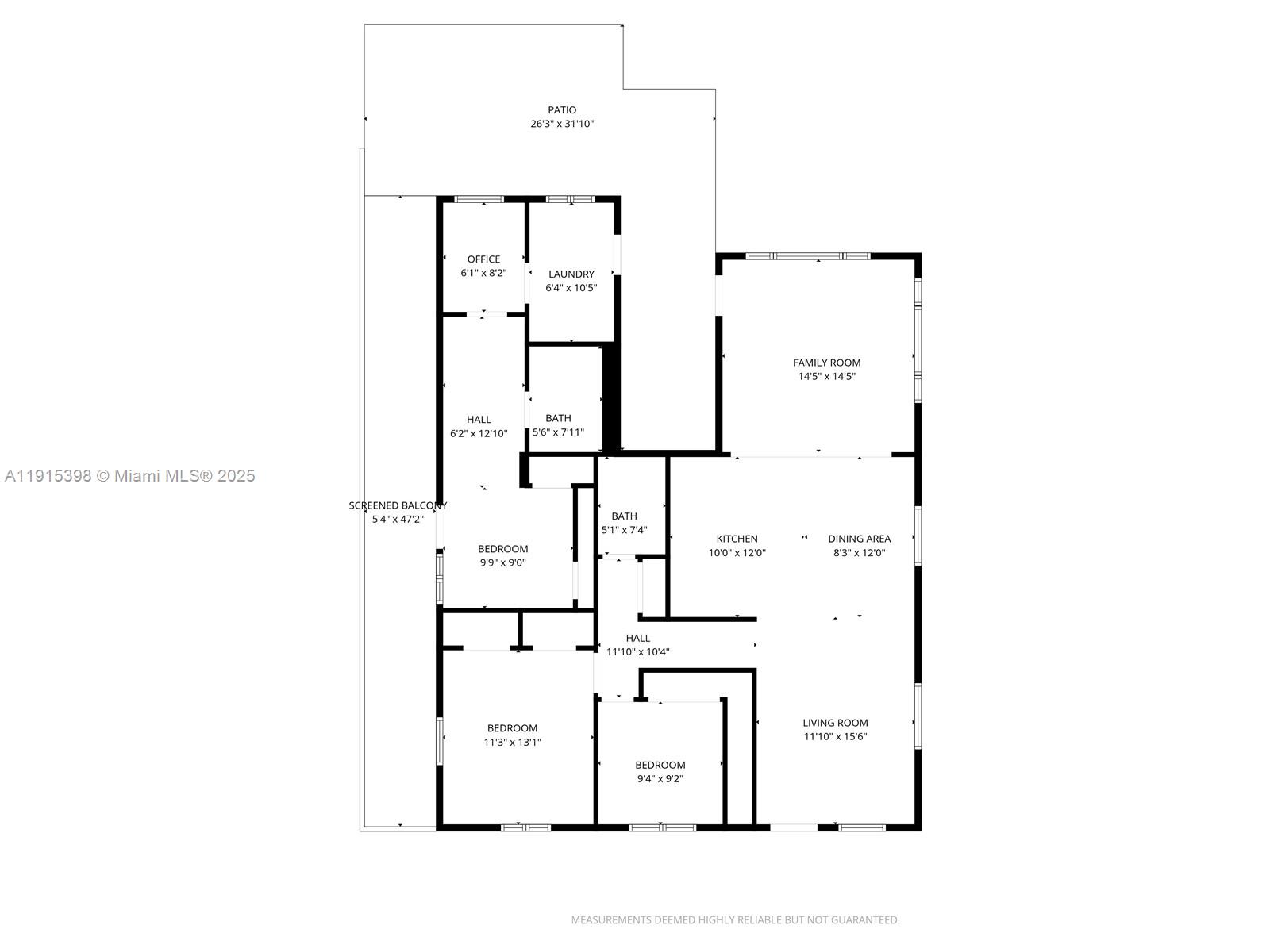 444 Southwest 64th Avenue Miami, FL 33144 - Photo 70 of 70 a picture of floor with a white building