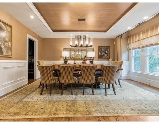 14 Lehigh Road Wellesley, MA 02482 - Photo 5 of 27 a view of a dining room with furniture window and wooden floor
