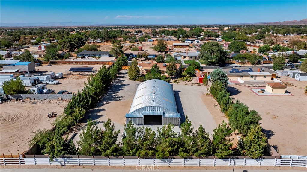 9642 East Ave R 14 Littlerock, CA 93543 - Photo 12 of 66 an aerial view of a house with a yard