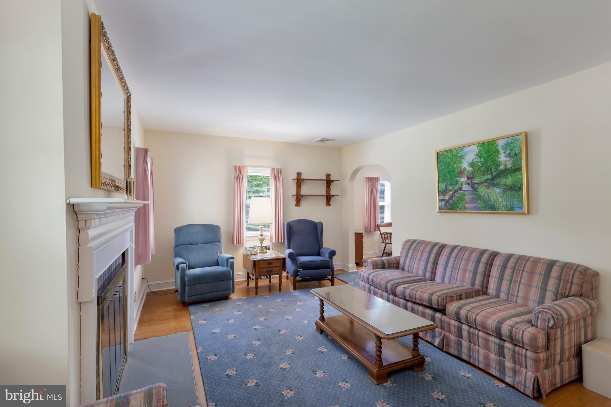 1258 Steel Road Havertown, PA 19083 - Photo 3 of 31 Spacious LR with hardwood floors