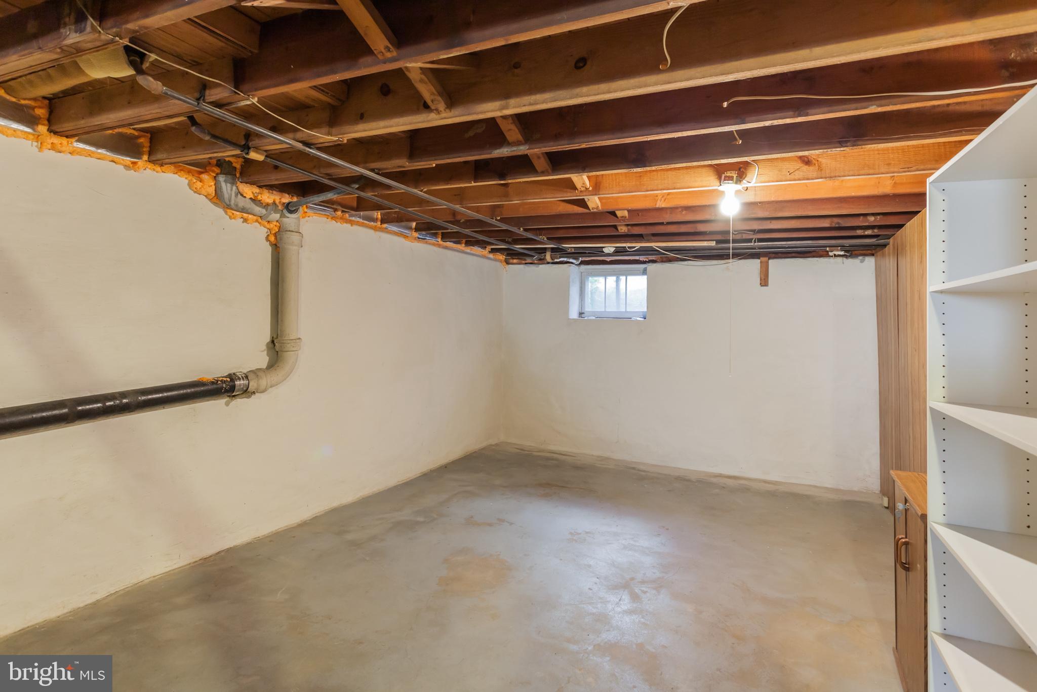1258 Steel Road Havertown, PA 19083 - Photo 24 of 31 Perimeter drain, sump, and high ceilings