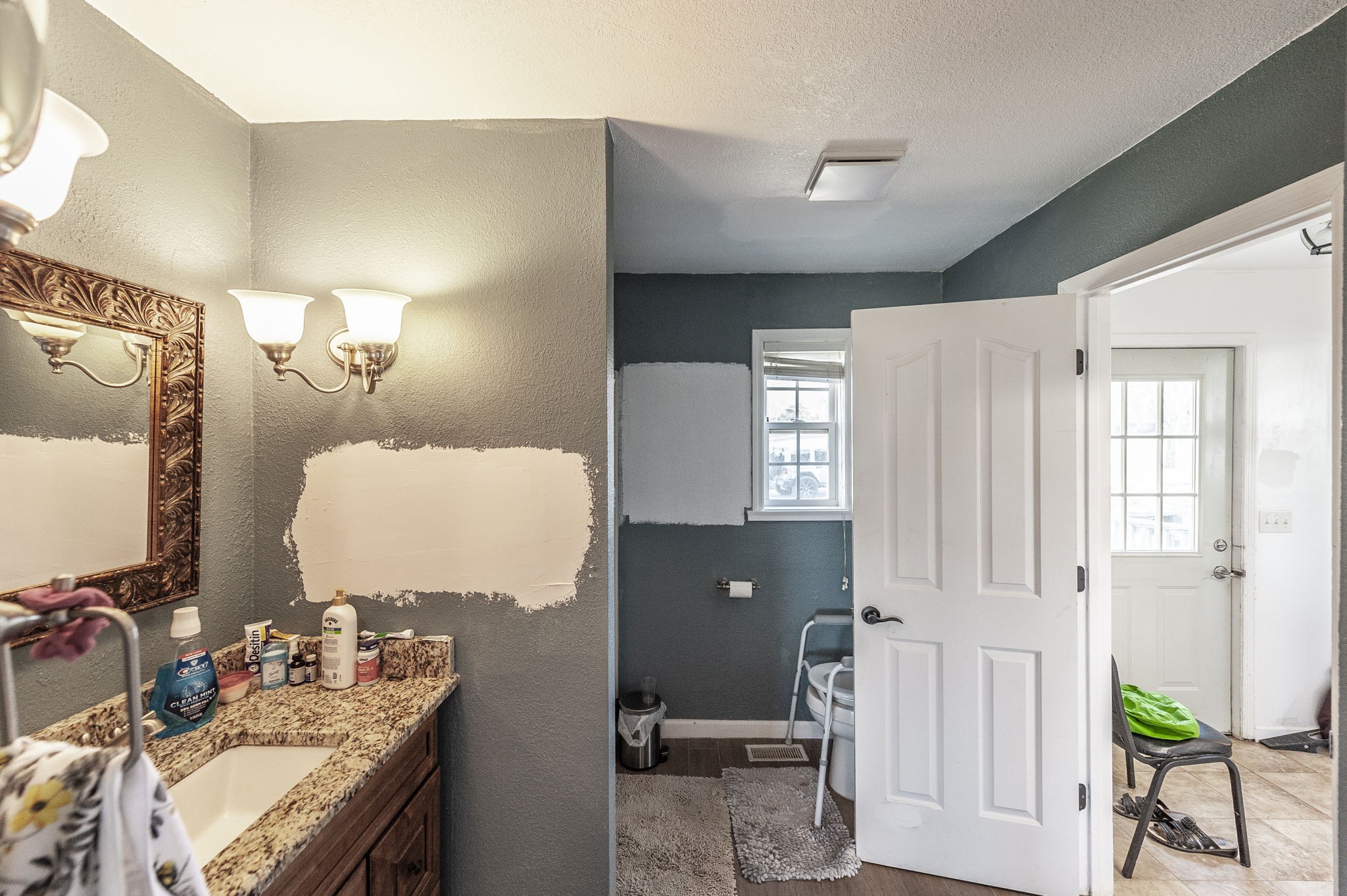 414 B Rock Springs Road Castalian Springs, TN 37031 - Photo 24 of 79 a en suite bathroom with a double vanity sink and a mirror