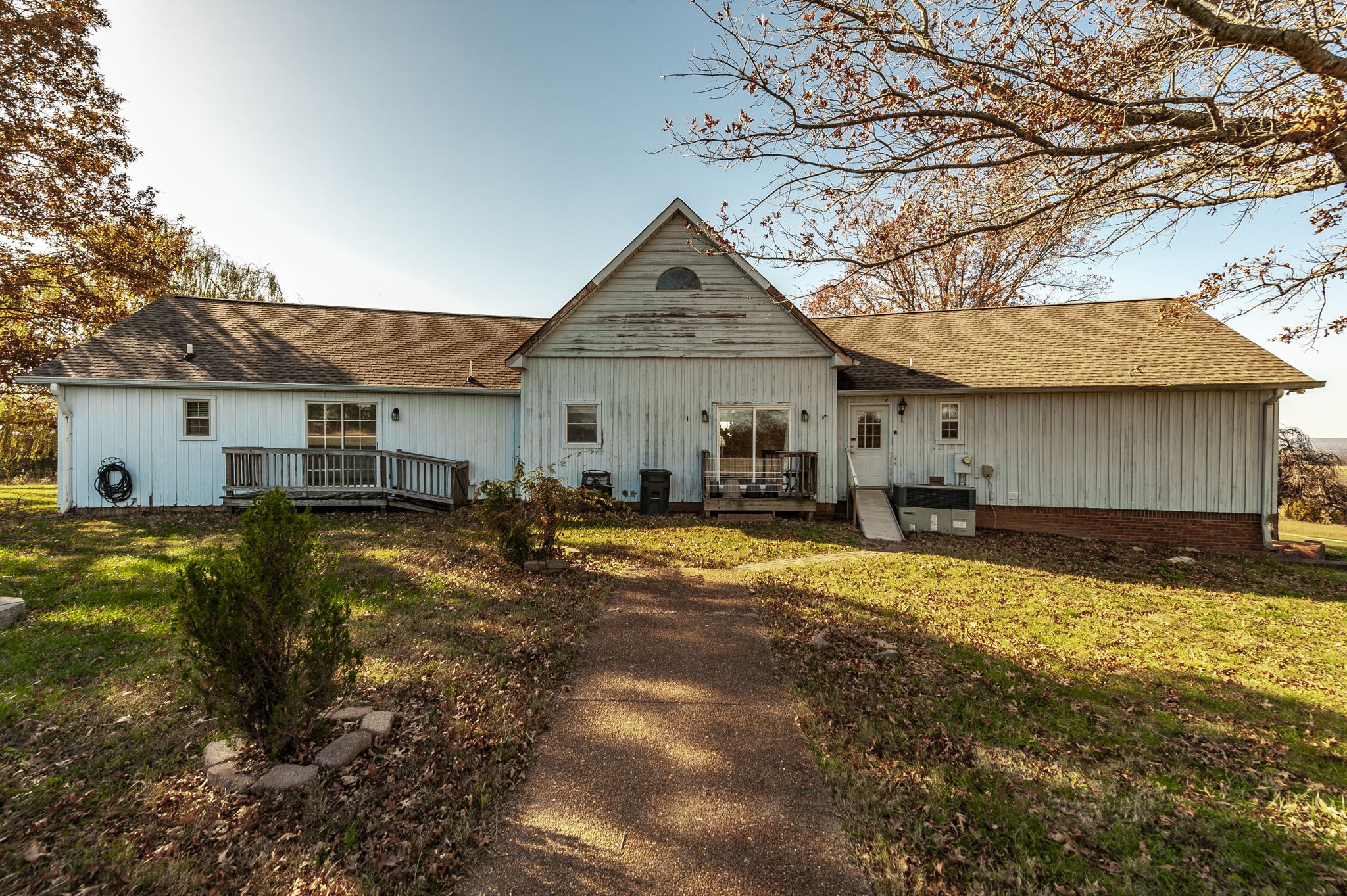 414 B Rock Springs Road Castalian Springs, TN 37031 - Photo 55 of 79 a view of a house with a yard covered with snow in front of house