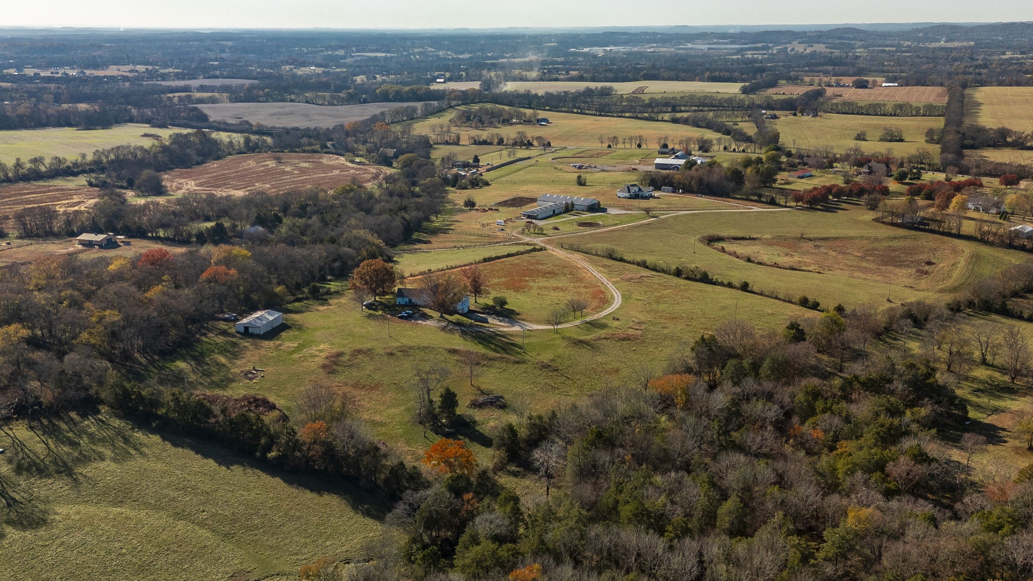 414 B Rock Springs Road Castalian Springs, TN 37031 - Photo 66 of 79 an aerial view of residential houses with outdoor space