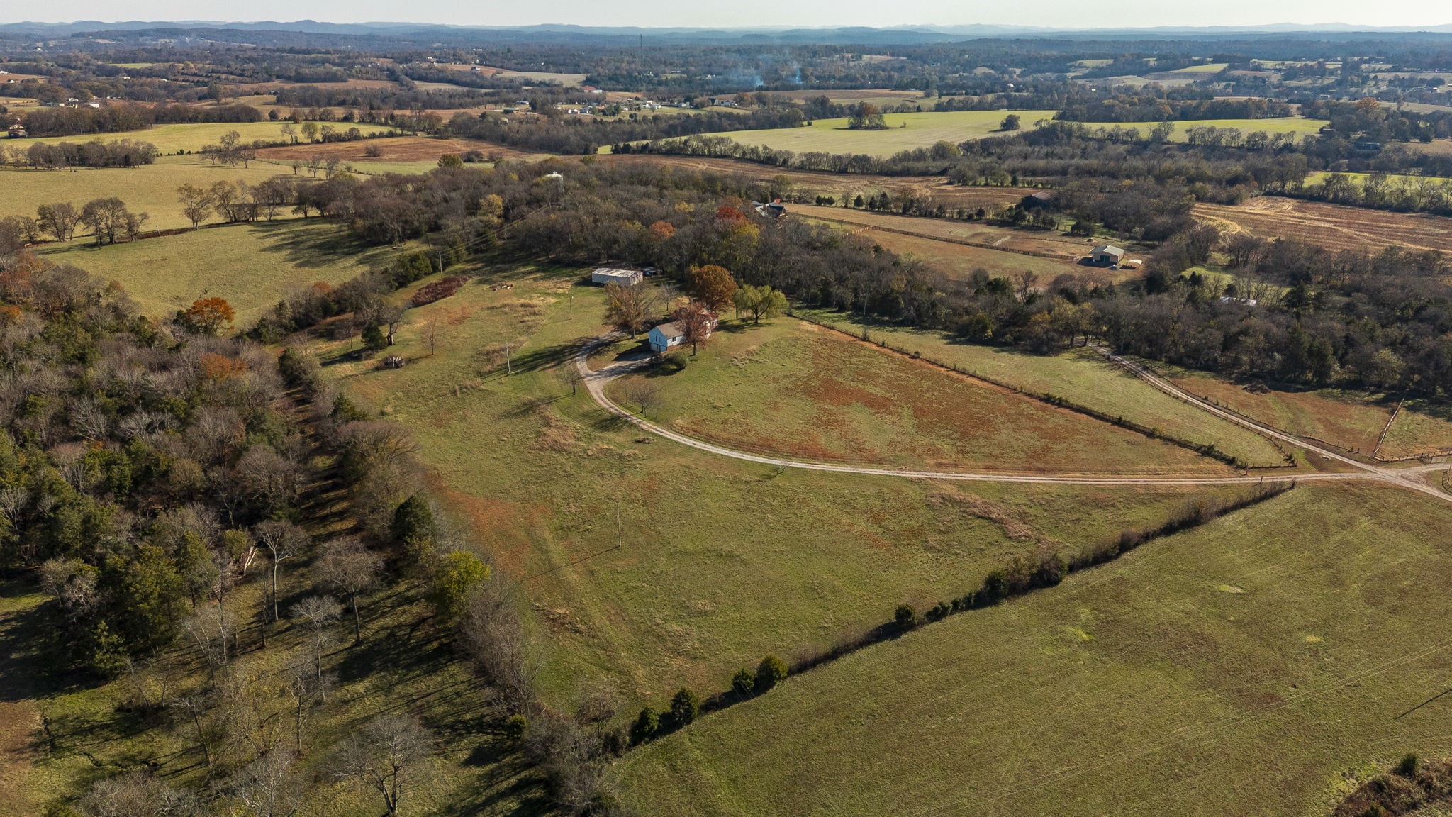 414 B Rock Springs Road Castalian Springs, TN 37031 - Photo 69 of 79 an aerial view of residential houses with outdoor space