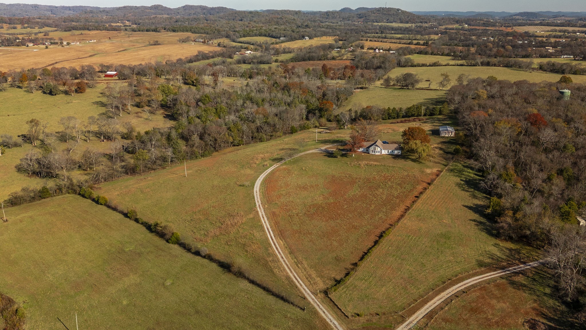414 B Rock Springs Road Castalian Springs, TN 37031 - Photo 70 of 79 an aerial view of a house with a lake view
