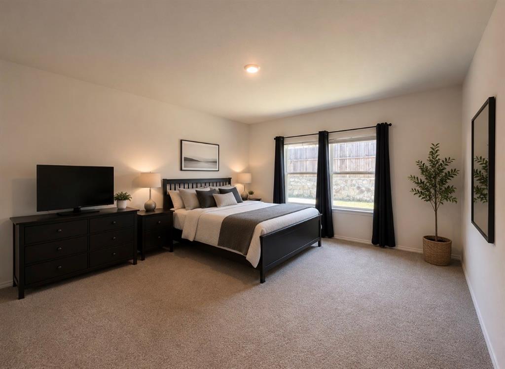 816 Country Road Royse City, TX 75189 - Photo 5 of 24 Spacious room with light-toned walls and neutral carpet flooring