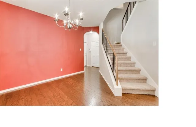 a view of entryway and hall