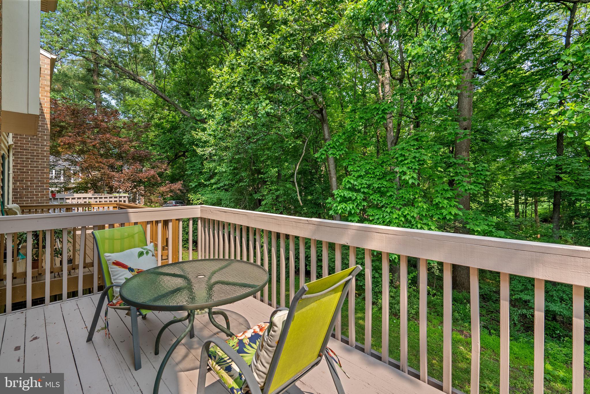 20249 Maple Leaf Court Montgomery Village, MD 20886 - Photo 27 of 30 a view of a chair in a balcony