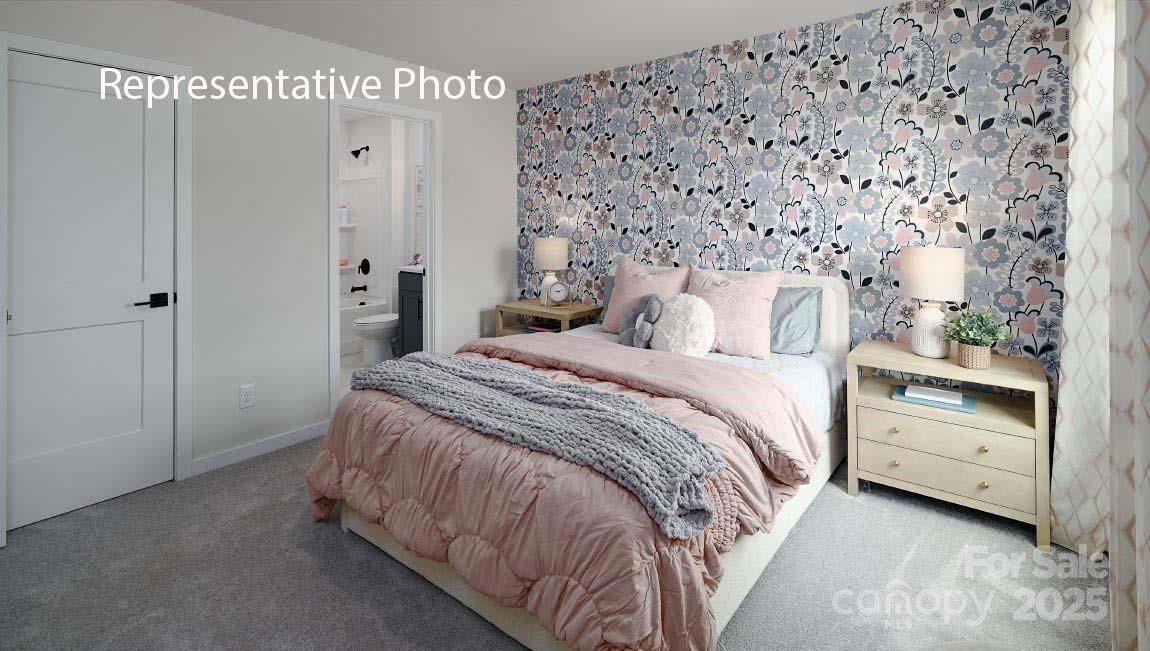 3044 Canvasback Way Indian Trail, NC 28079 - Photo 40 of 43 a bedroom with a bed and a dresser