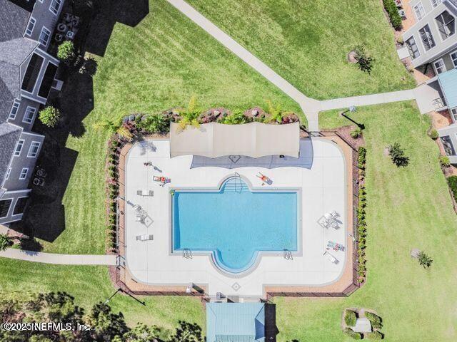145 Legendary Drive, Unit 201 St. Augustine, FL 32092 - Photo 16 of 22 LEGENDS AERIAL VIEW CTYARD POOL