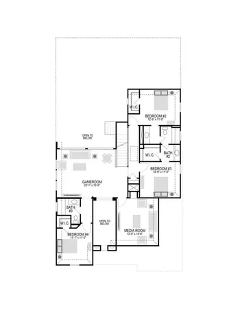 a picture of a floor plan