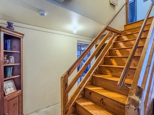 a view of an front door