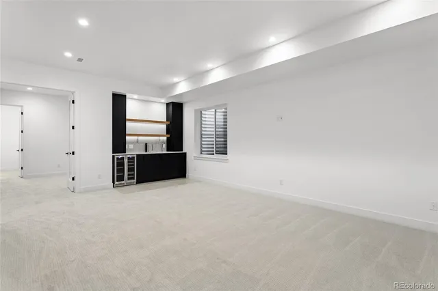 a view of a sink and a window