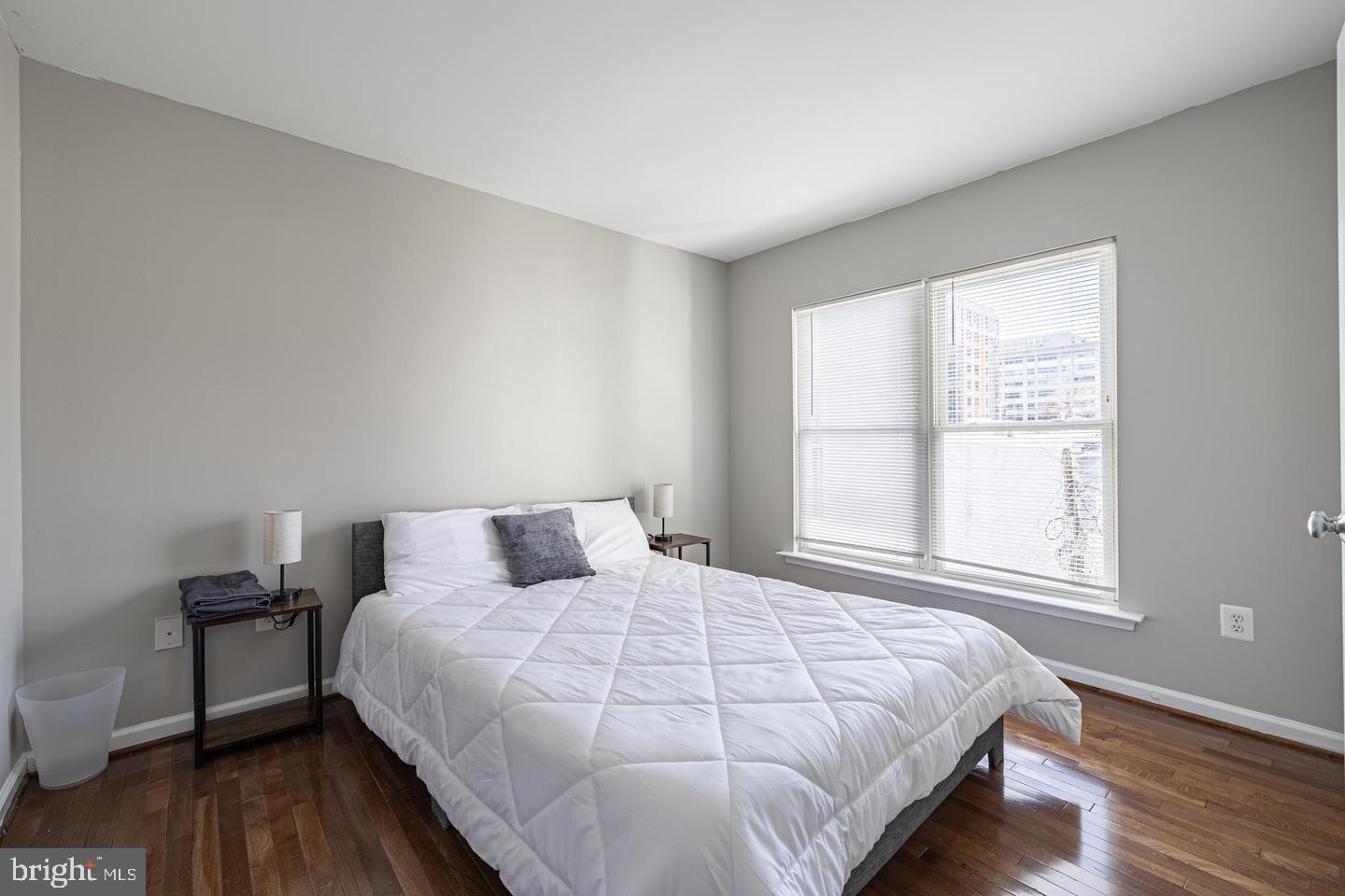 1021 3rd Place Southeast Washington, DC 20003 - Photo 23 of 29 a large bed sitting in a bedroom next to a window