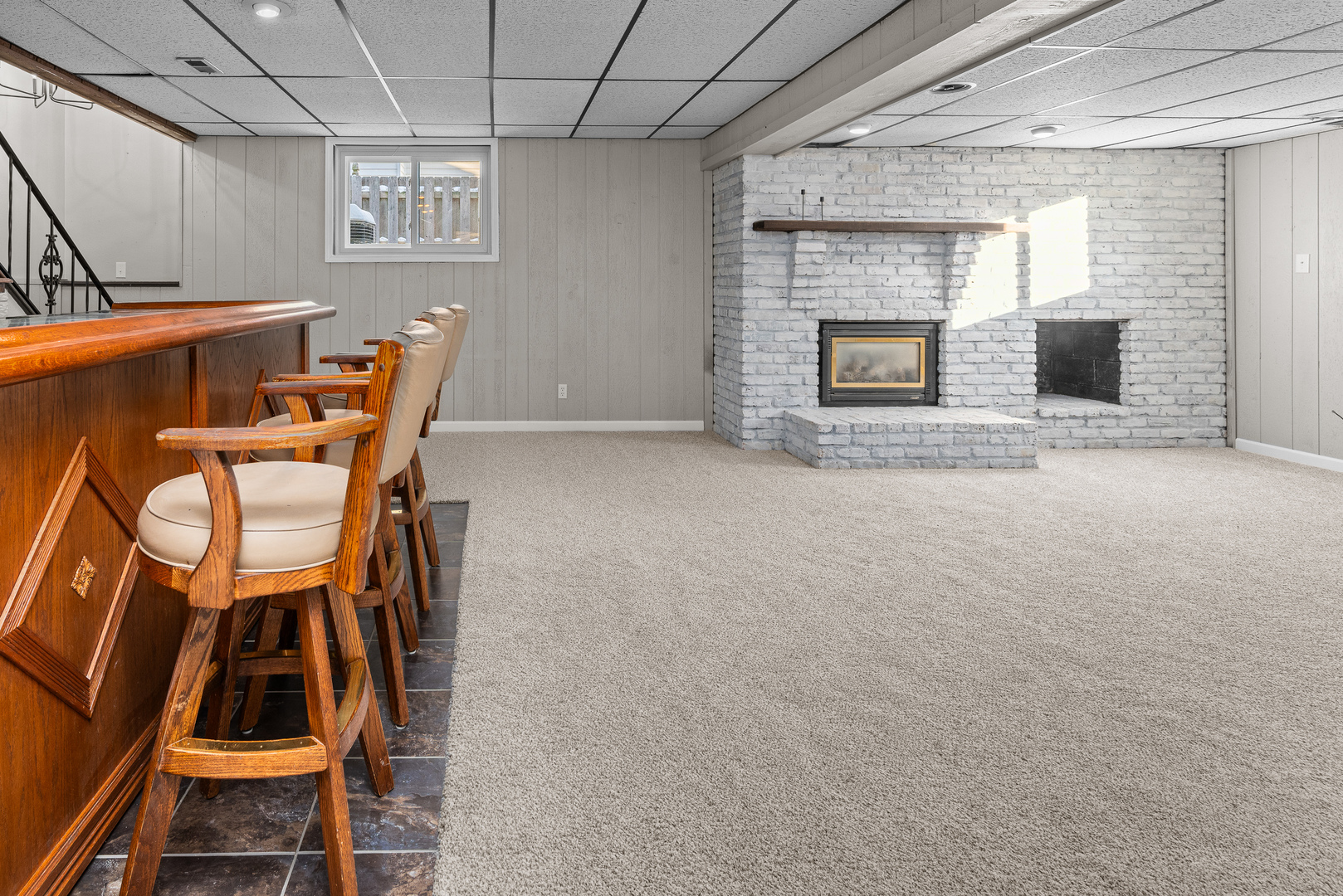 5302 16th Avenue Moline, IL 61265 - Photo 30 of 34 a view of a livingroom with furniture and a fireplace