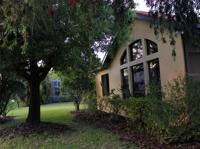 a view of swimming pool with a patio