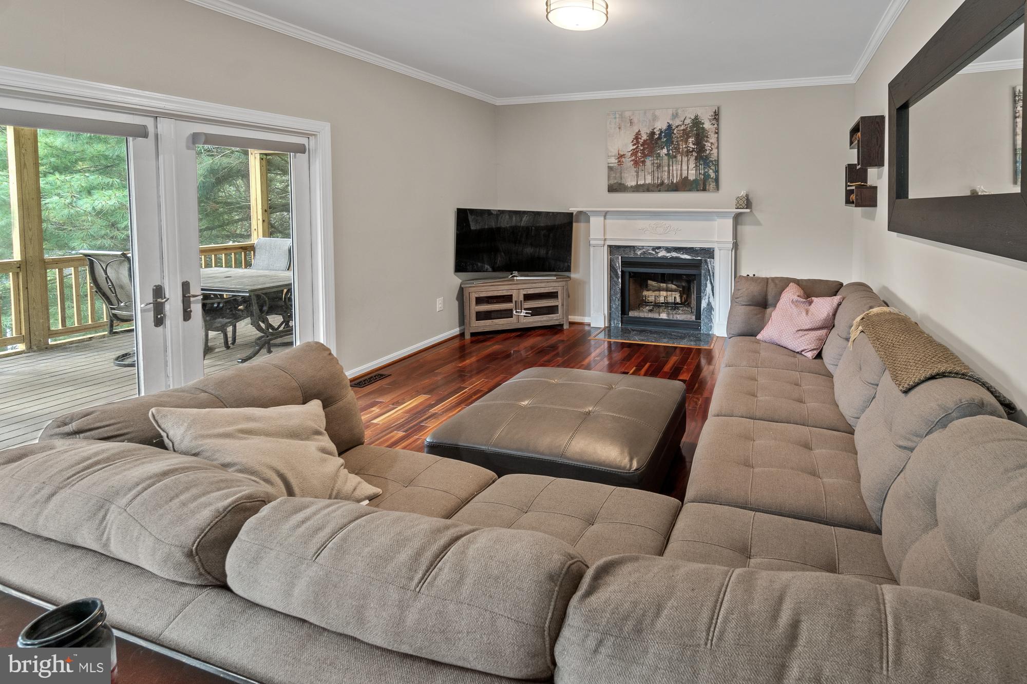 17209 General Custer Way Poolesville, MD 20837 - Photo 32 of 67 ...with a real wood-burning fireplace!