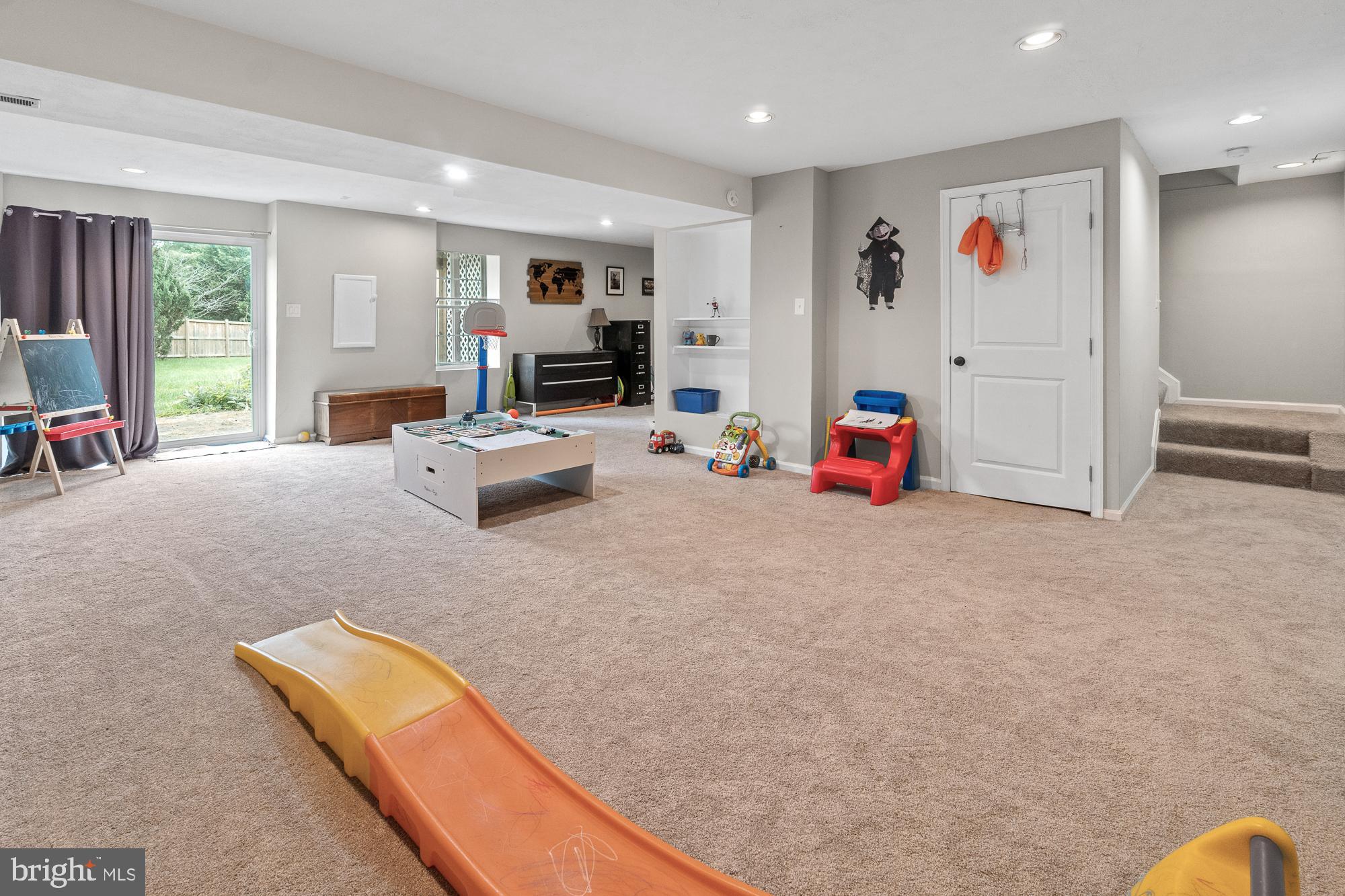 17209 General Custer Way Poolesville, MD 20837 - Photo 47 of 67 Finished rec room with walk-out!