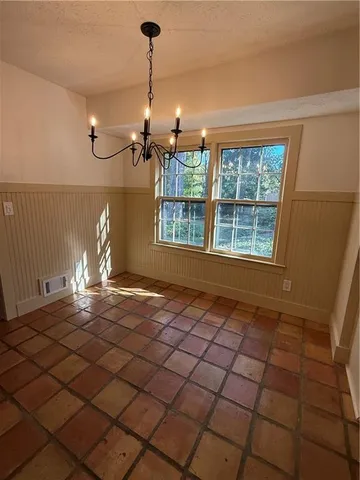 a view of a livingroom with a window