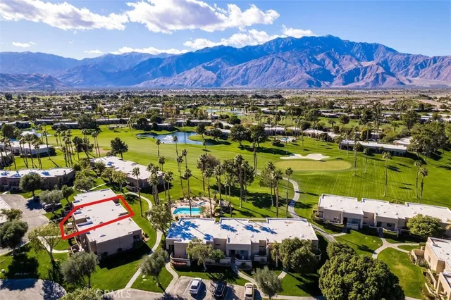 a view of a lake with an outdoor space