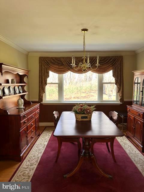 7201 Hawkins Creamery Road Gaithersburg, MD 20882 - Photo 7 of 19 a view of a dining room with furniture window and outside view