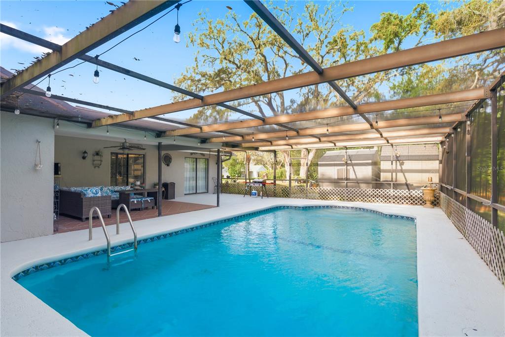 7487 Alhambra Court Spring Hill, FL 34606 - Photo 52 of 61 a view of indoor swimming pool