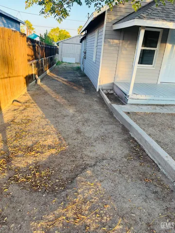 a view of a parking space with a sink