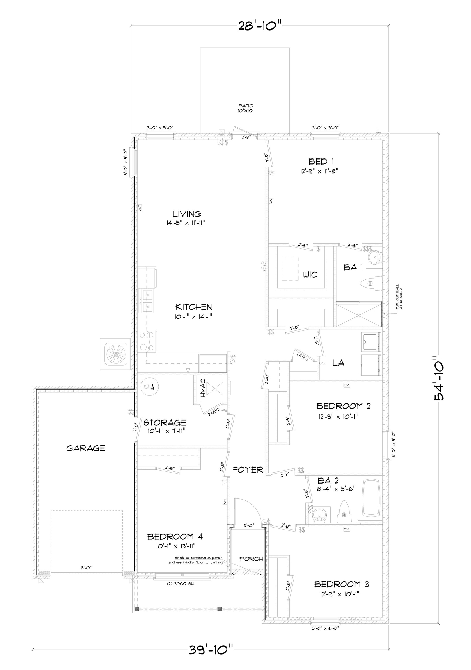 13732 Shea Circle Foley, AL 36535 - Photo 30 of 30 Floor Plan