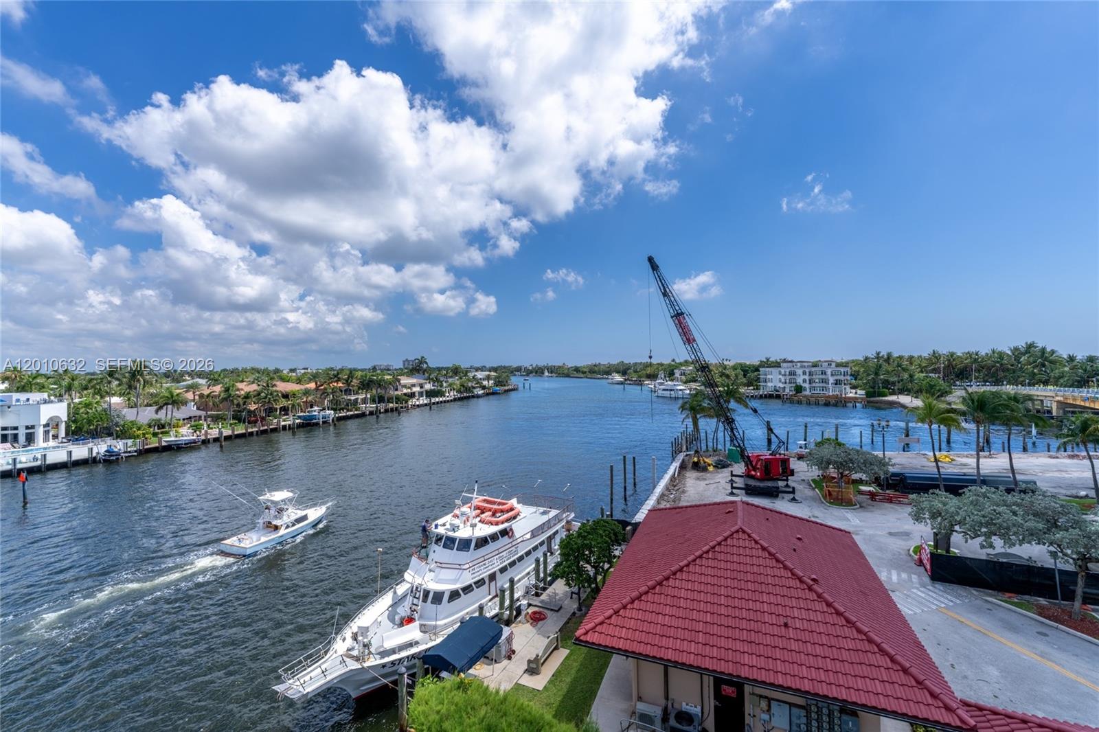 2639 North Riverside Drive, Unit 501 Pompano Beach, FL 33062 - Photo 29 of 39 an outdoor space with lounge chair and water view