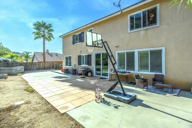 a house view with a sitting space
