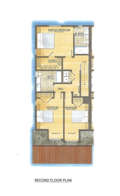 182 Main Street, Unit 4 Acton, MA 01720 - Photo 4 of 4 a picture of a floor plan