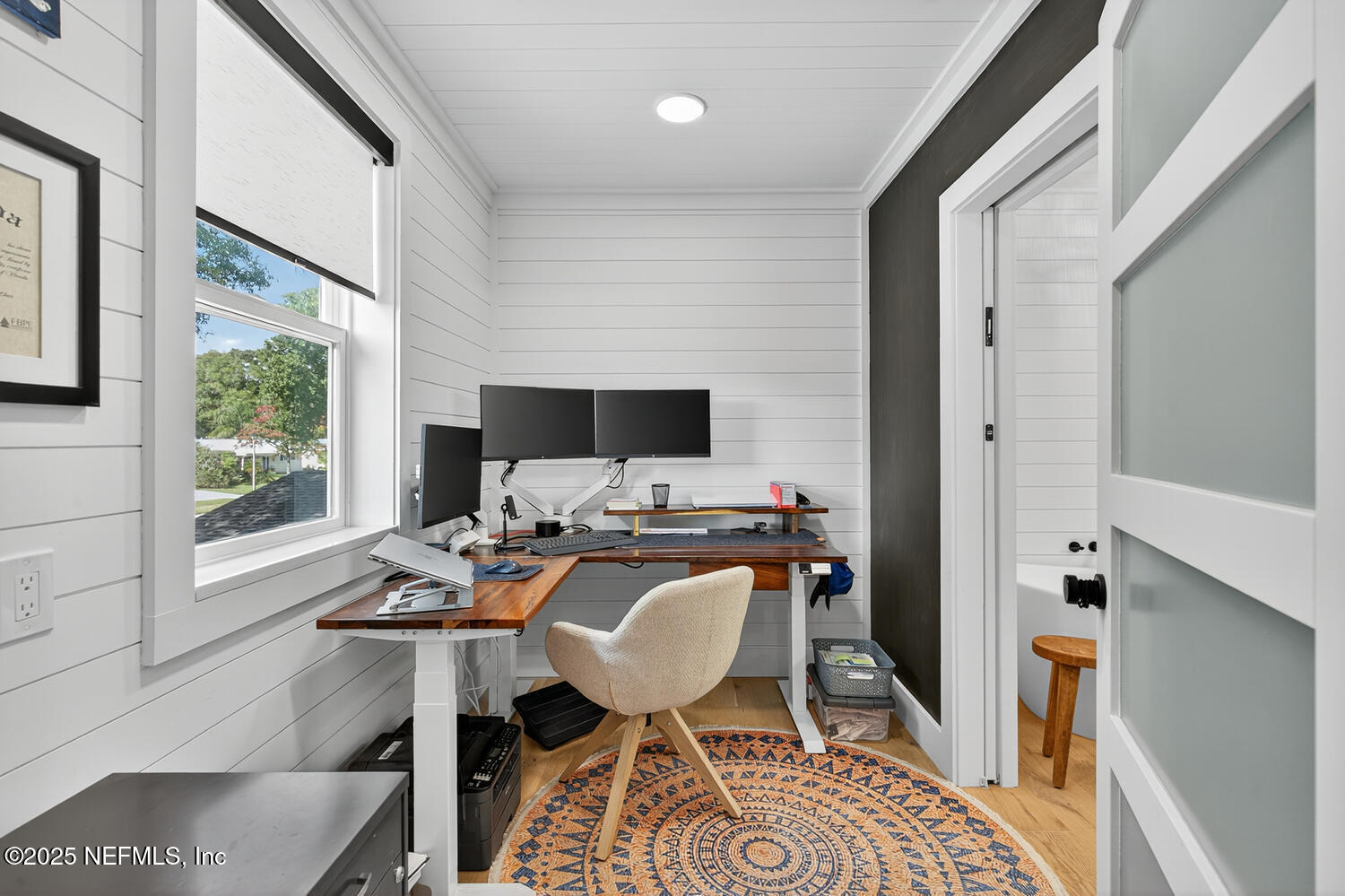 214 Deltona Boulevard St. Augustine, FL 32086 - Photo 22 of 23 a view of a workspace with furniture